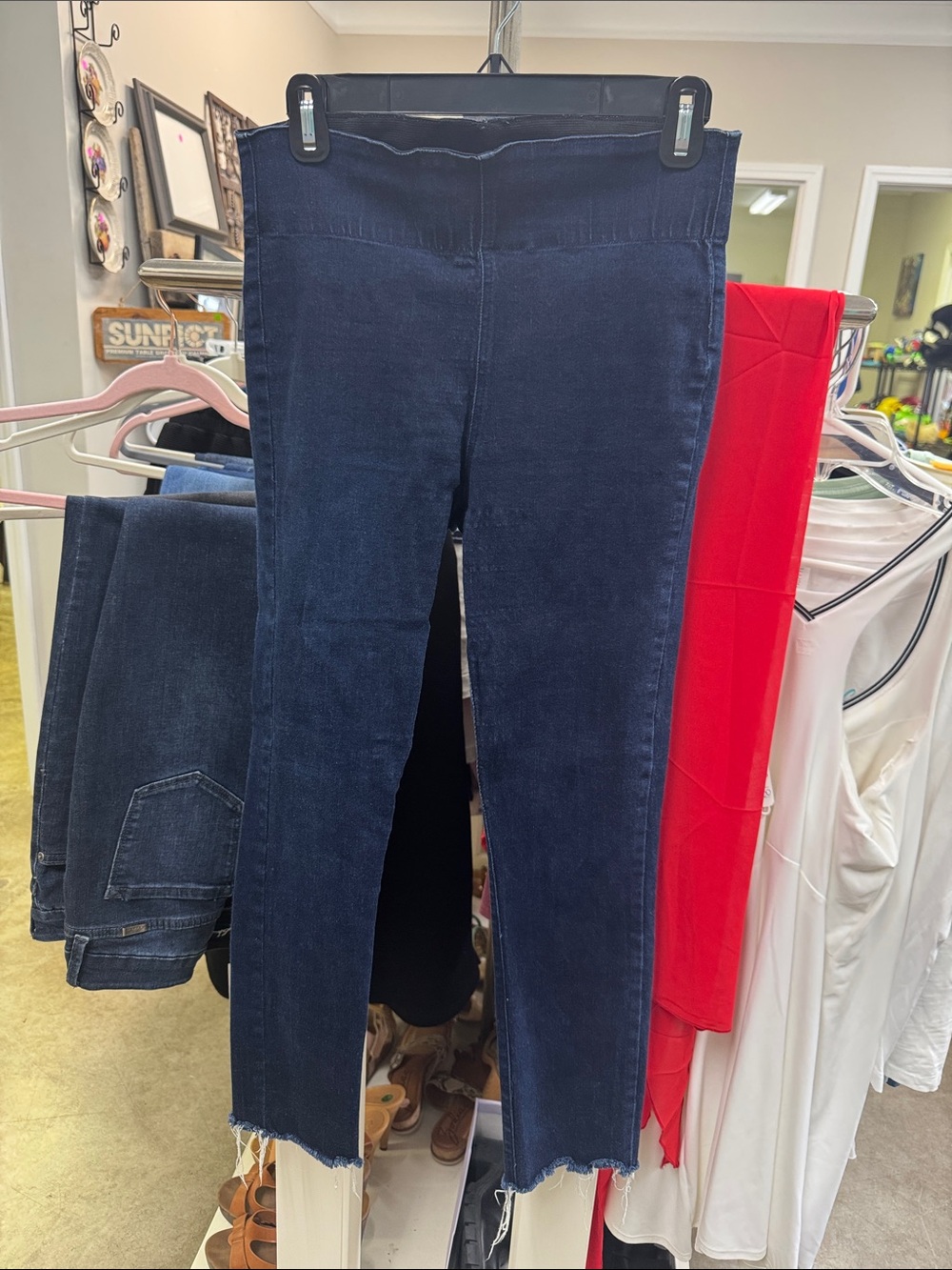 Show Me Your MuMu Dark Blue Ankle Slim Jeans